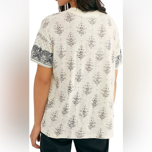 NWT Free People Maybelle T-Shirt - Picture 2 of 9